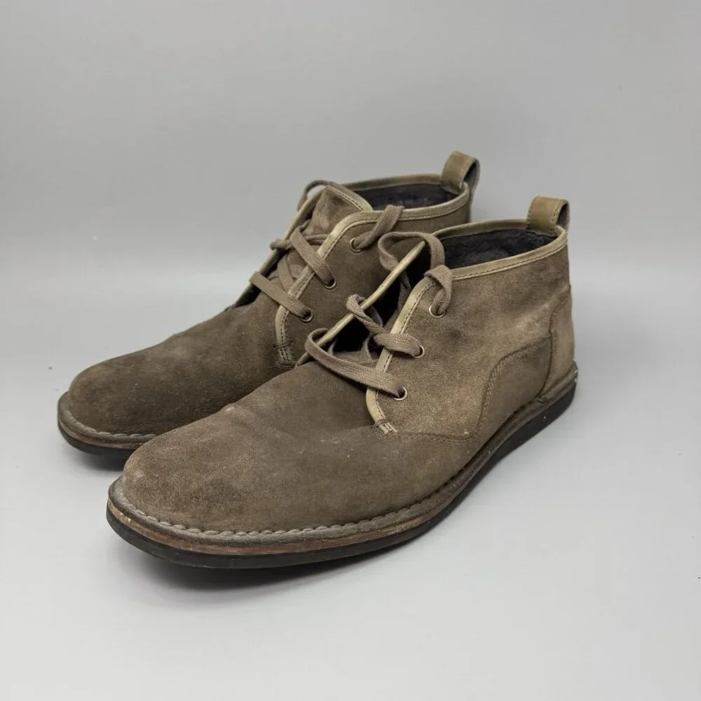 John Varvatos Star USA Chukka Boots Brown Suede Men’s 10M
